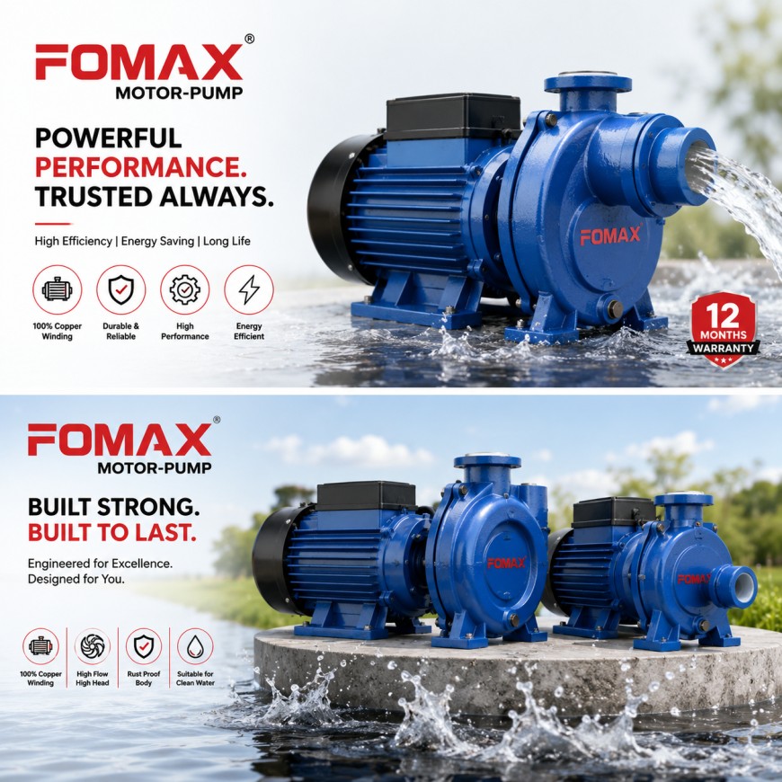 Motor-Pump & Solar Home Page Slide